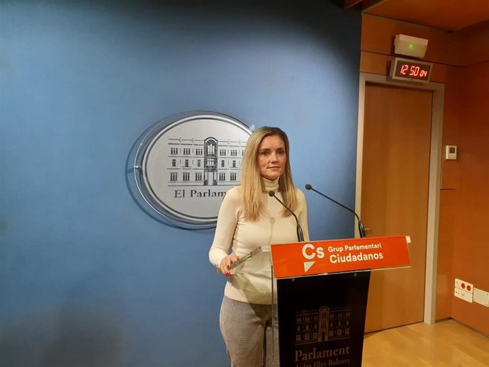 La secretaria autonómica de Acción Institucional de Cs, Patricia Guasp.   