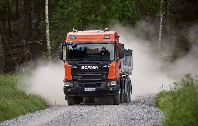 Imagen de un camión de Scania (Traton). 