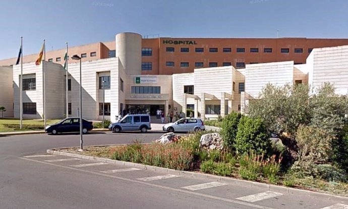 Entrada del Hospital de Antequera.