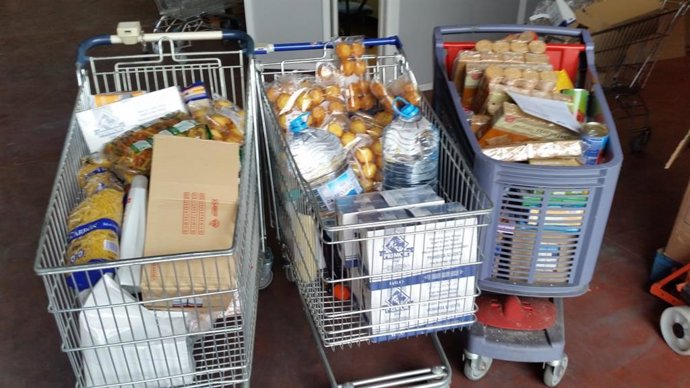 Coronavirus.- Banco de Alimentos Ciudad Real entrega comida a 20 familias y elev