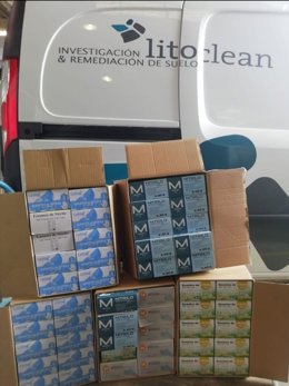 Lotes de guantes de látex