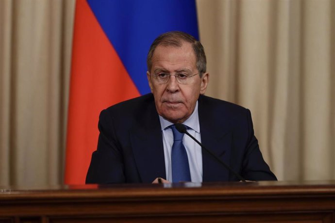 El ministro de Exteriores de Rusia, Sergei Lavrov