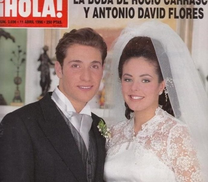 Boda de Rocío Carrasco Mohedano y Antonio David Flores