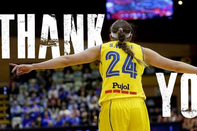 La jugadora del Cadí la Seu Sydney Wiese