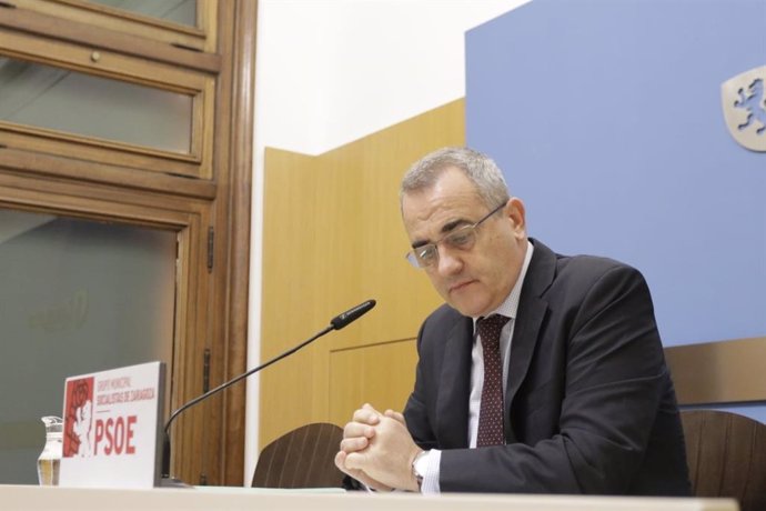 El concejal del PSOE en el consistorio, Luis Miguel García Vinuesa