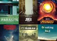 El coronavirus vacía los póster de Parásitos, The Walking Dead, Joker, Vengadores o Stranger Things