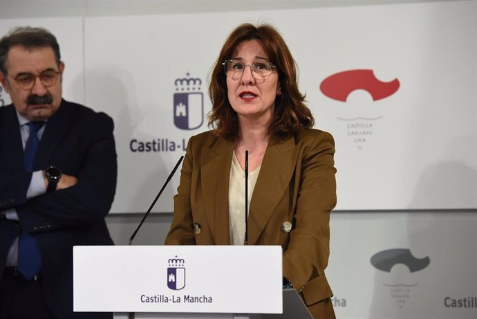 La portavoz de C-LM, Blanca Fernández.