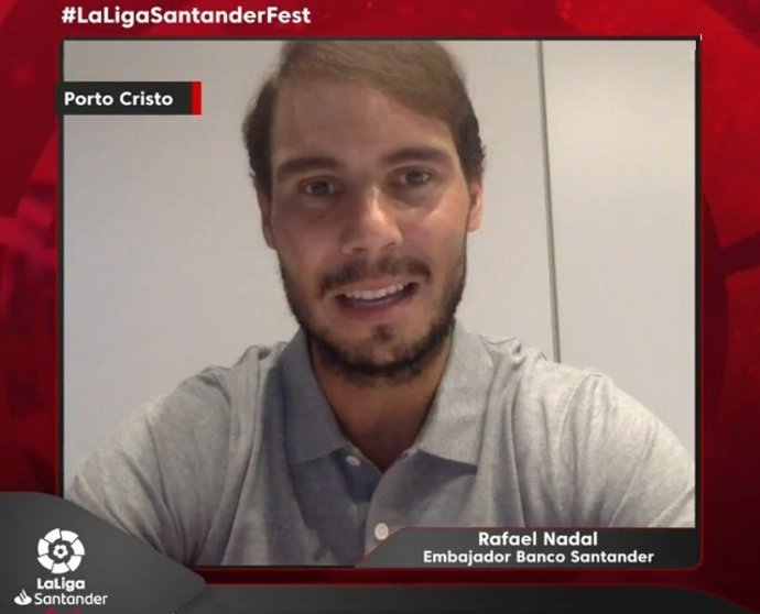 Rafa Nadal participa en LaLiga Santander Fest