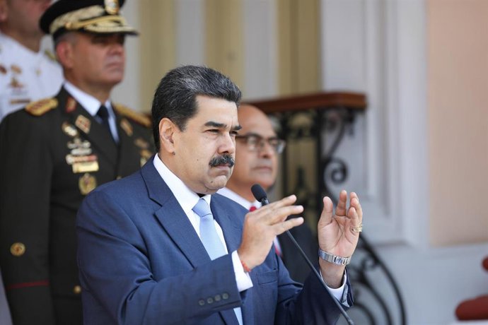 Imagen del presidente de Venezuela, Nicolás Maduro.