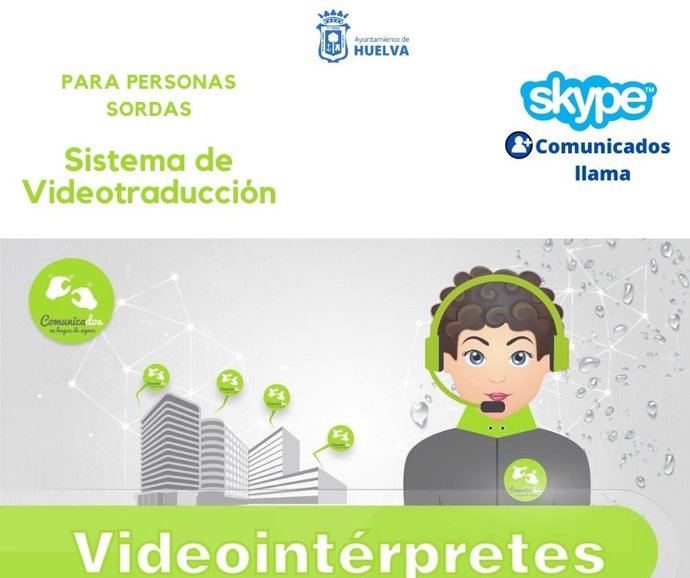 Sistema de videotraducción del Ayuntamiento de Huelva