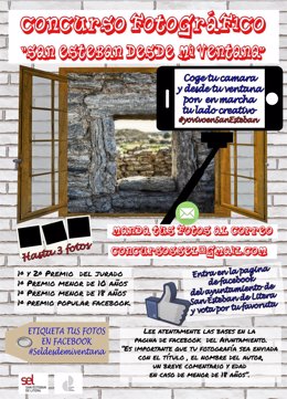 Cartel concurso fotografía San Esteban de la Litera