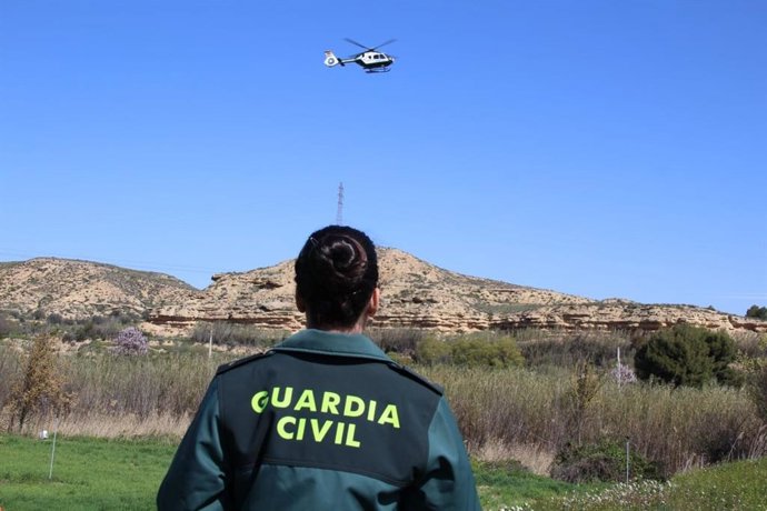 Dispositivo de búsqueda de la mujer desaparecida en Caspe
