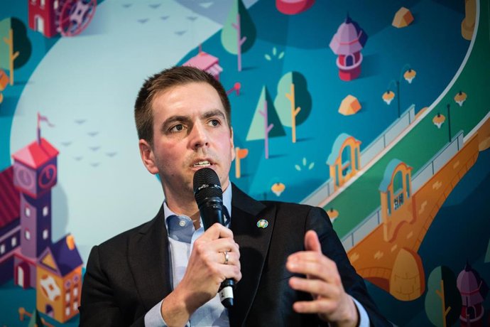 2020 UEFA Euro 100 days countdown presser in Munich