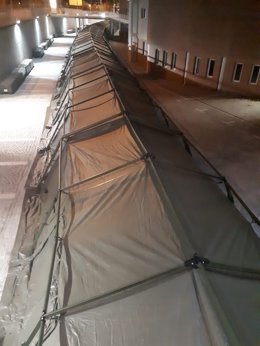 Hospital de Campaña de Segovia.