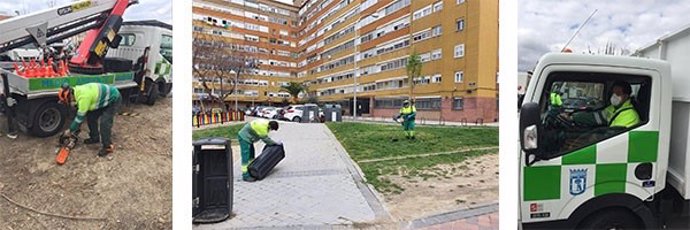 Trabajadores de OHL Servicios