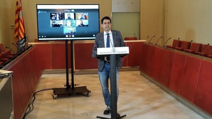El alcalde de Igualada, Marc Castells (ARCHIVO)