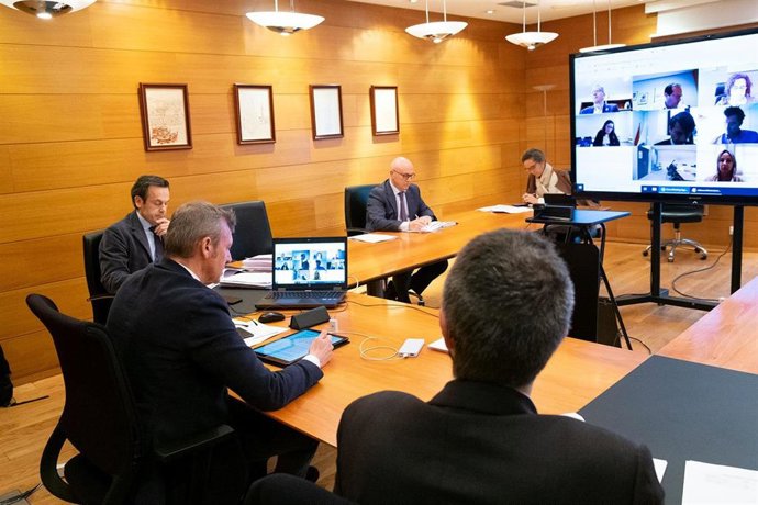 Fotos Xunta Vicepresidencia . Reunión Do Cecop