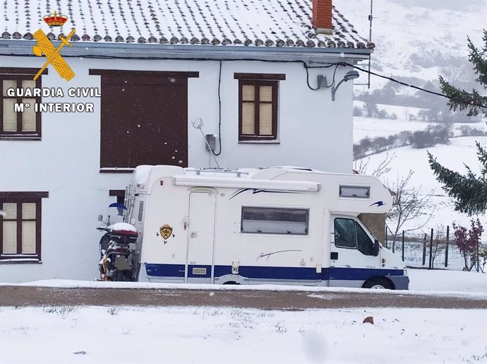Auxiliado en Vallejo de Orbó (Palencia) tras encontrarse insconciente en una caravana por un escape de gas.