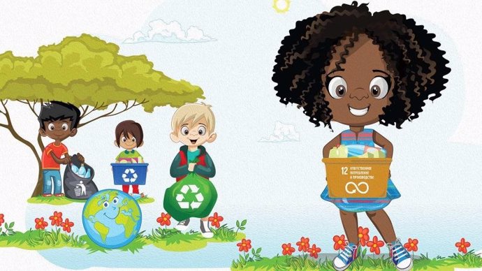 Frieda y los Objetivos de Desarrollo Sostenible, cuento dirigido para niños de 3 a 11 años