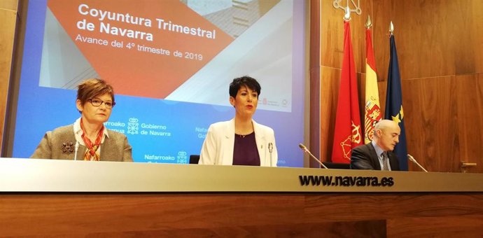 La consejera de Economía y Hacienda, Elma Saiz