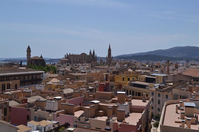 Vista de la ciudad de Palma. 