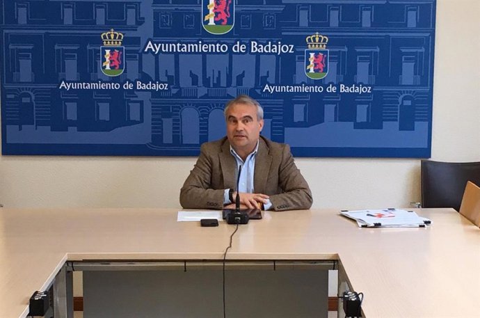 El alcalde de Badajoz, Francisco Javier Fragoso
