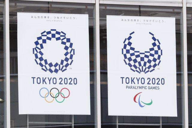 Logos de los Juegos Olímpicos y Paralímpicos de Tokyo, que se aplazan hasta 2021