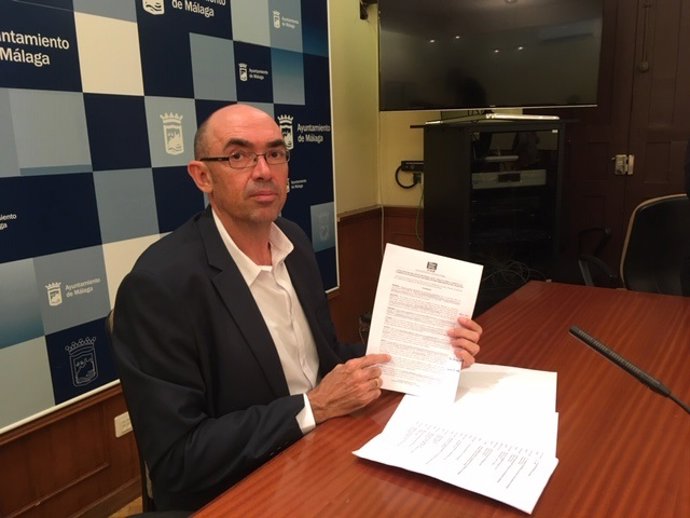 Eduardo Zorrilla, IU-MPG, en una imagen de archivo de una rueda de prensa