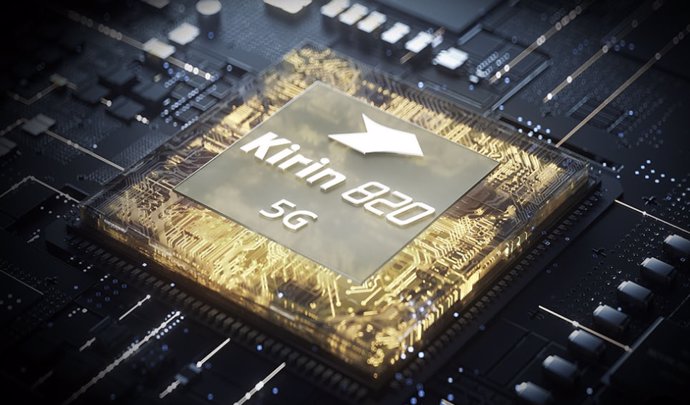 Huawei lleva el 5G a la gama media con el chip Kirin 820 5G, integrado en el nue
