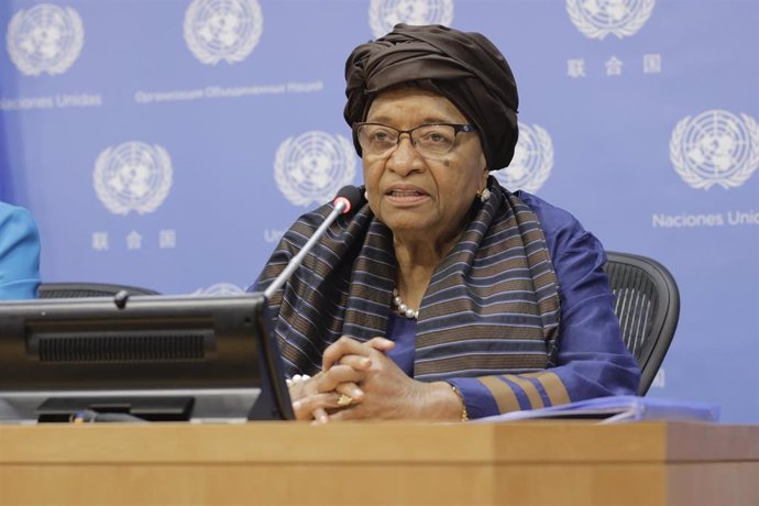 La expresidenta de Liberia Ellen Johnson Sirleaf