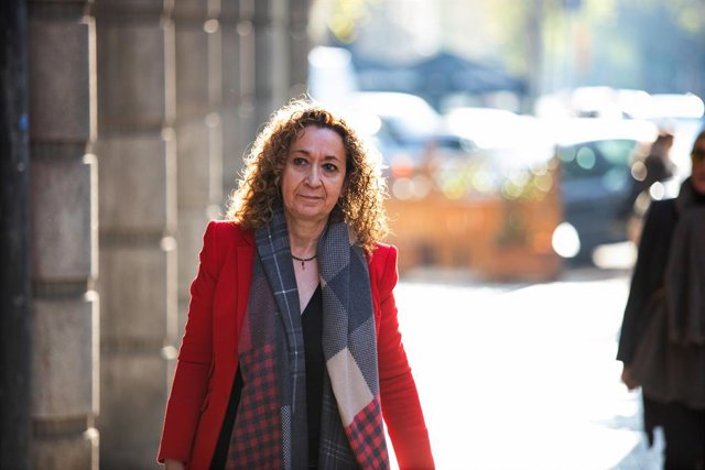 La consellera de Justicia de la Generalitat, Ester Capella, Barcelona (Cataluña, España), a 4 de enero de 2020.