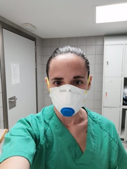 Enfermera del Complejo Aistencial de Segovia