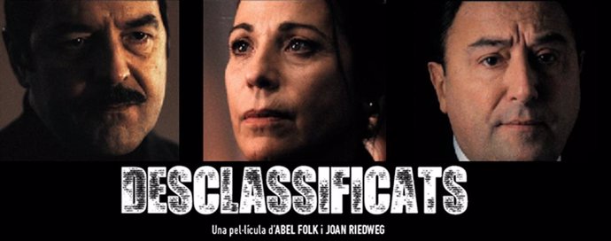 Cartel promocional de la telemovie 'Desclassificats', basada en la obra de teatro homónima