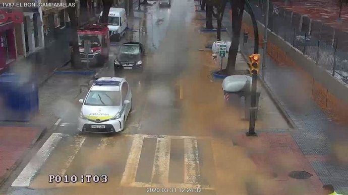 La Policía Local reabre al tráfico calle José Calderón de Campanillas