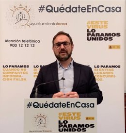 El alcalde de Lorca, Diego José Mateos