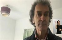 El Gobierno conecta con Simón, en cuarentena, y dice que se va "en la buena dirección" pese a los 849 muertos