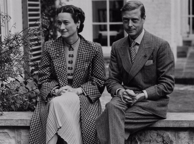 El rey Eduardo VIII con Wallis Simpson