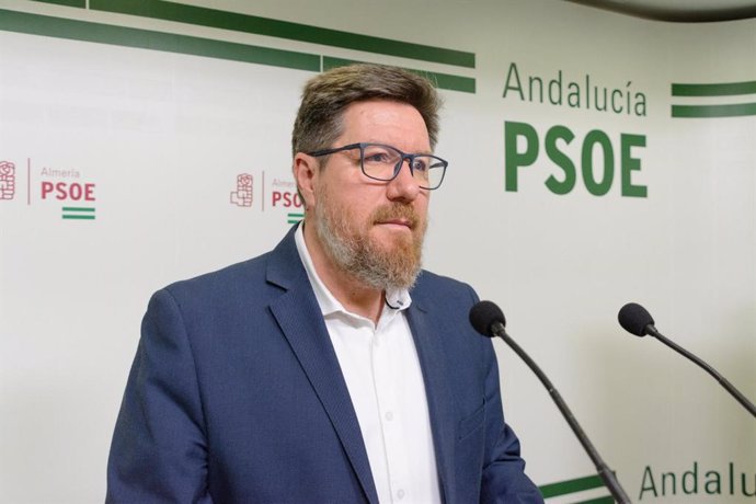 El portavoz adjunto del Grupo Socialista en el Parlamento andaluz, Rodrigo Sánchez Haro, en una foto de archivo.