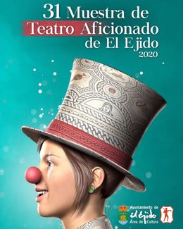 Cartel de la 31 Muestra de Teatro Aficionado de El Ejido (Almería)