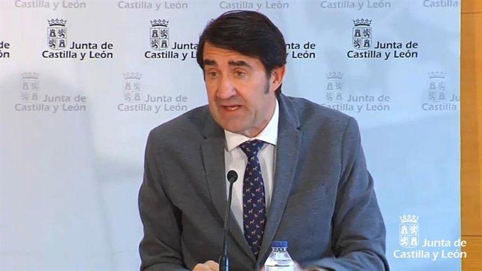Captura de la comparecencia de Suárez-Quiñones en la rueda de prensa sobre Coronavirus.