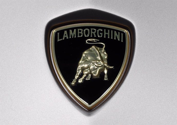 Logo de Lamborghini. 