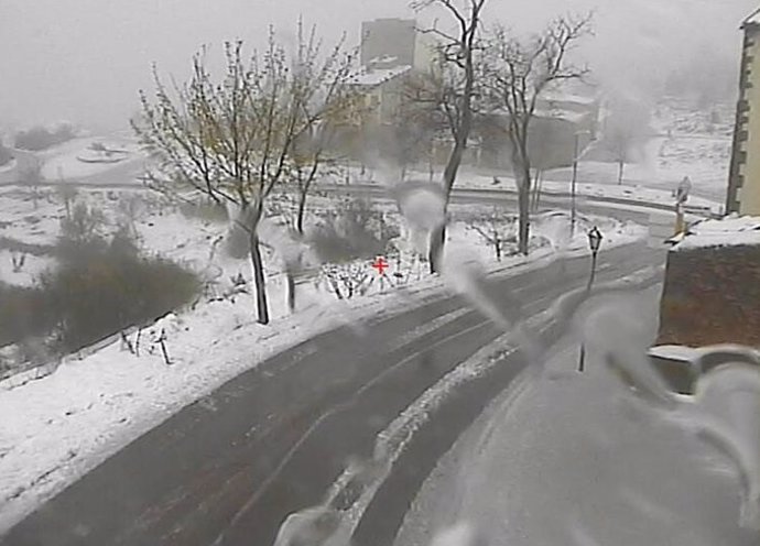 Nieve en la madruagada en la Comunitat Valenciana