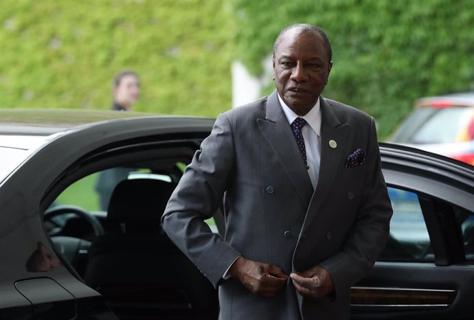 El presidente de Guinea, Alpha Condé