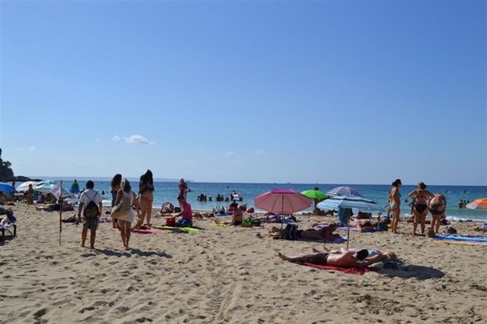 Playa de Baleares. 