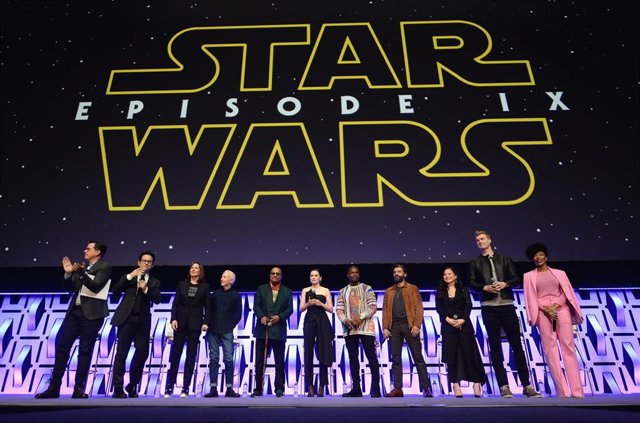 Foto de archivo de la presentación de Star Wars Episodio IX