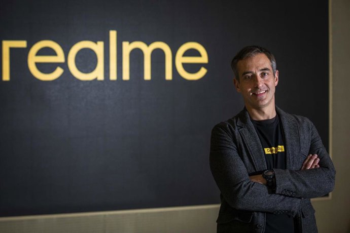 El country manager de Realme España, Emilio Álvarez.