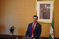 Moreno: Andalucía cuenta con material suficiente contra el coronavirus para las próximas “tres semanas”