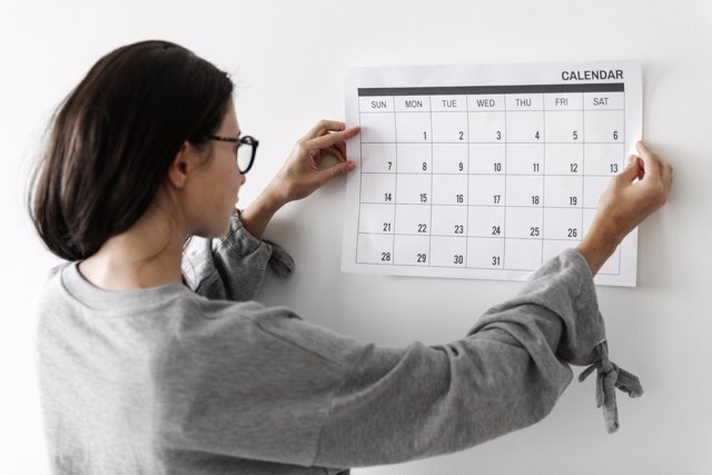 Calendario de tareas: convivir 24 horas en familia
