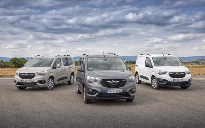 Vehículos comerciales de Opel. 