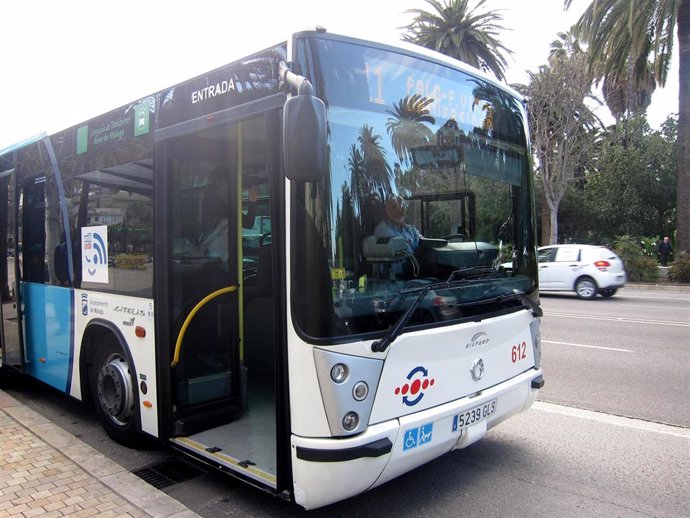 Autobús de la EMT Empresa Malagueña de Transportes